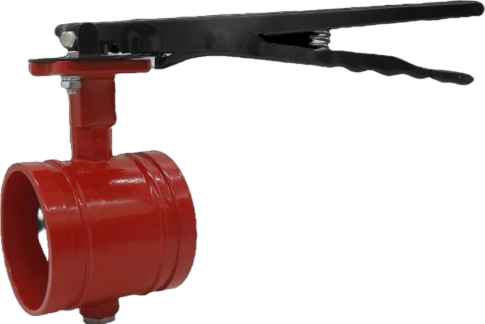 Grooved Butterfly Valve-Lever Operated